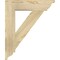Ekena Millwork Traditional Traditional Rough Sawn Bracket, Douglas Fir, 4"W x 20"D x 24"H BKT04X20X24TRA01RDF - alternate 4